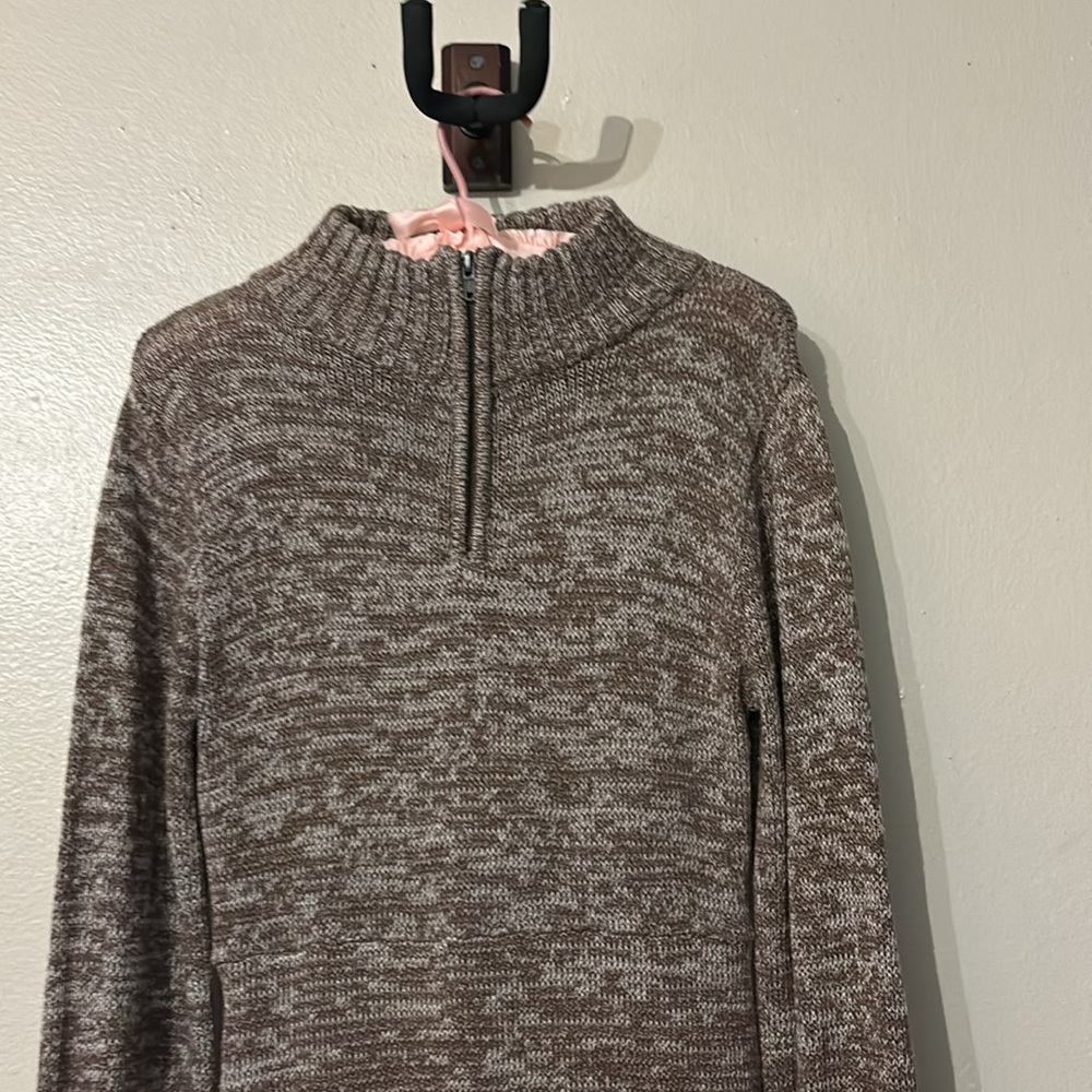 Soybu Dress melange with white snowflake print, size M - Picture 4 of 12